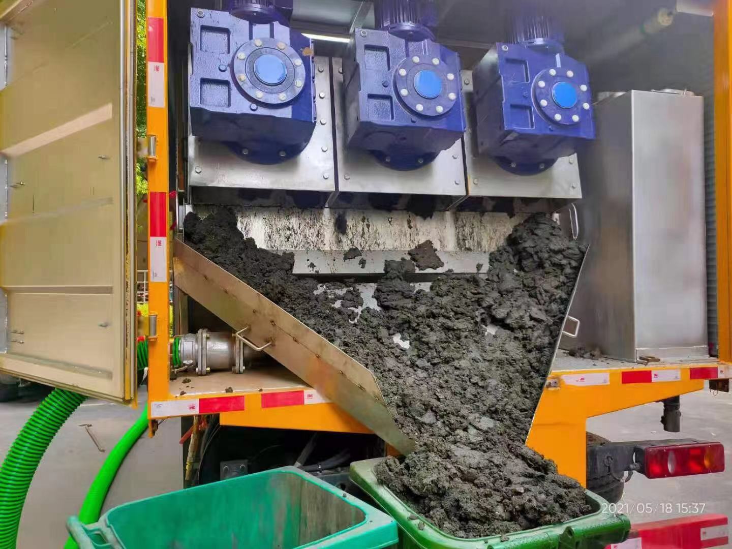 魏县化粪池清掏城市维护站-泥浆净化干湿分离处理